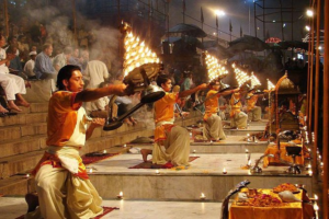 Cérémonie Aarti Varanasi
